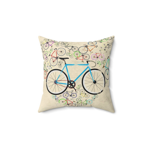 Bike Lover's Pillow - Cycling Enthusiast Gift