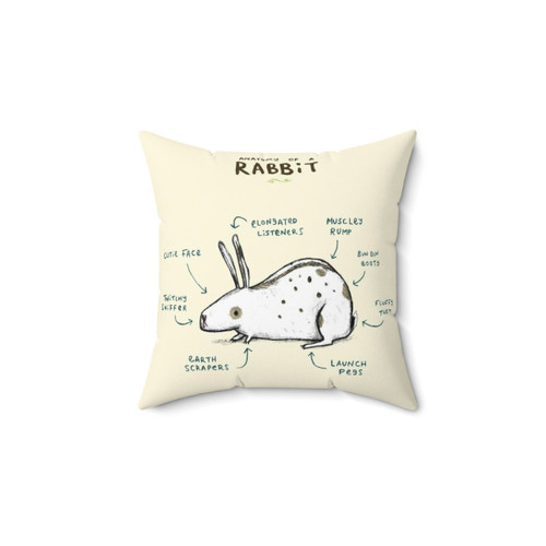 Rabbit Anatomy Pillow Design