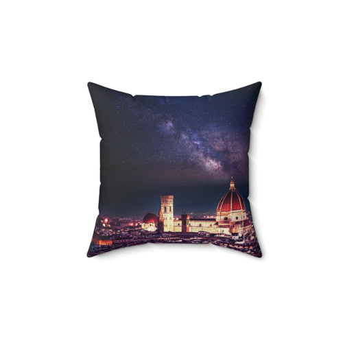 Firenze Skyline Decorative Pillow - Iconic Florence, Italy Cityscape