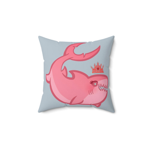 Adorable Shark Princess Pillow