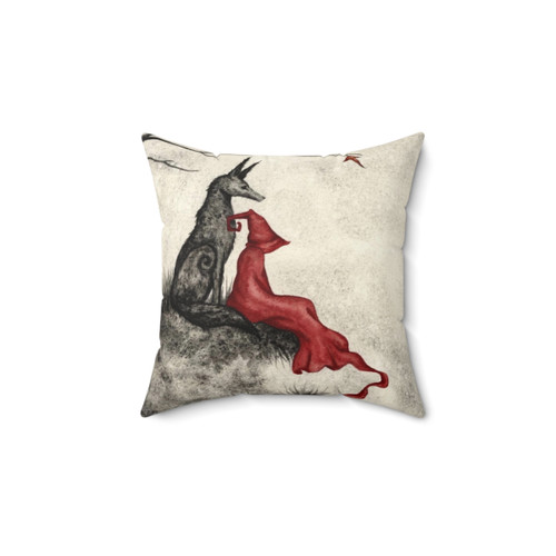 Autumn Fantasy Last Leaf Pillow