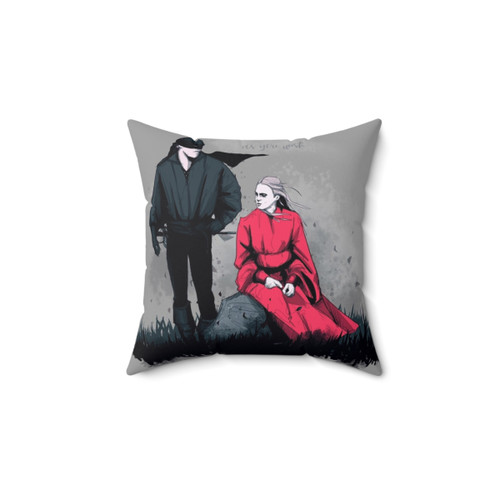 Pirate and Princess Themed Decorative Pillow