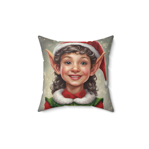 Magical Christmas Elf Pillow for Festive Home Decor