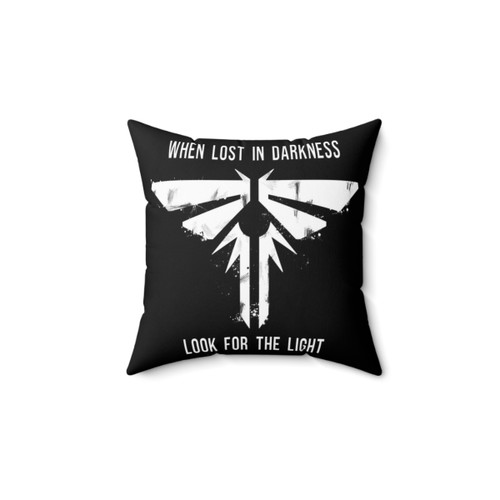 Fireflies Pillow - Gaming Decor with The Last of Us Motif