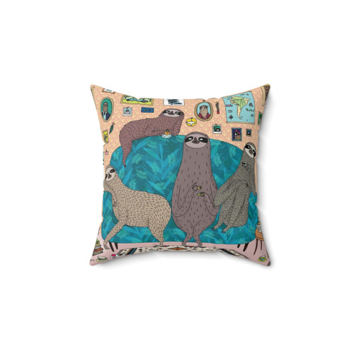 Lazy Sloths Pillow for Cozy Home Decor