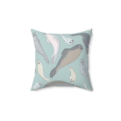 Soft and cuddly seal plush pillow