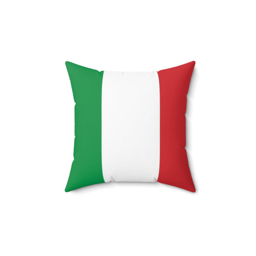 Italian Flag Decorative Pillow