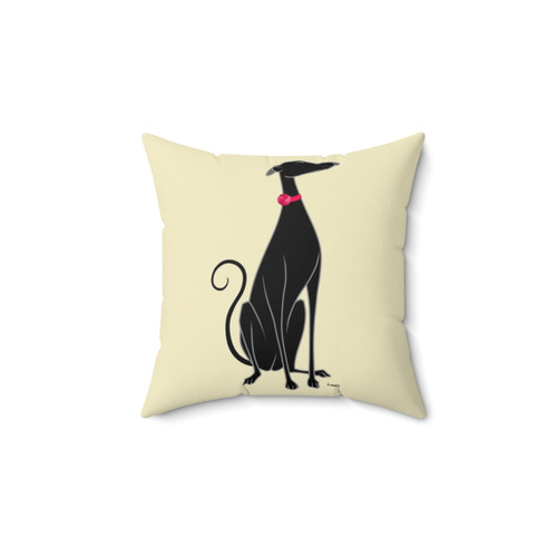 Snooty Greyhound Pillow for Pets