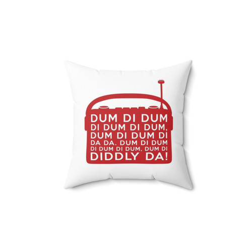 Archers Dum Di Dum Theme Tune Radio Pillow
