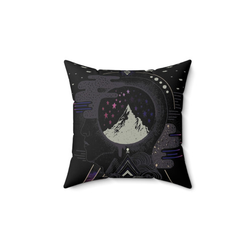 Surreal Galaxy Dreamer Pillow