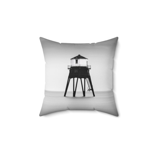 Dovercourt Lighthouse Pillow - Coastal Decor