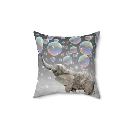 Whimsical Elephant Dreams Pillow