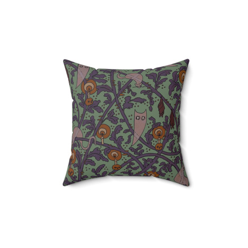 The Haunted Woods Pillow - Spooky Halloween Home Decor