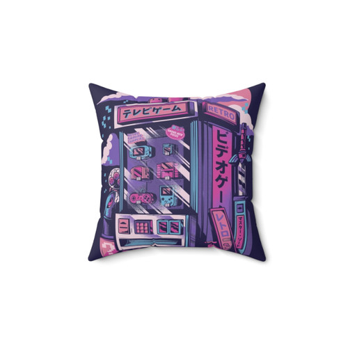 Retro Gaming Pillow with Joystick Design