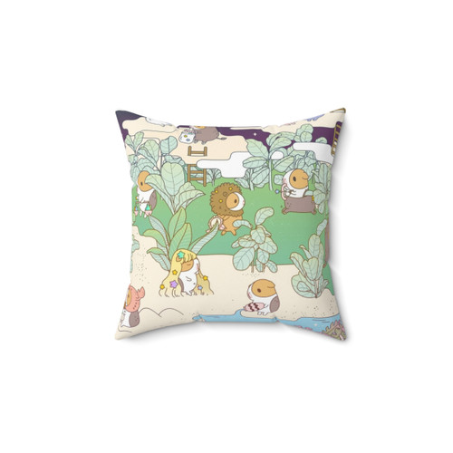 Bubu the Guinea Pig Horoscope Land Pillow