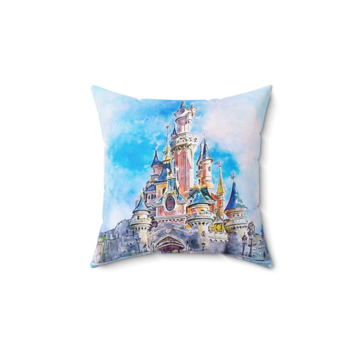 Magic Castle Pillow - Decorative Pillow with Whimsical Design