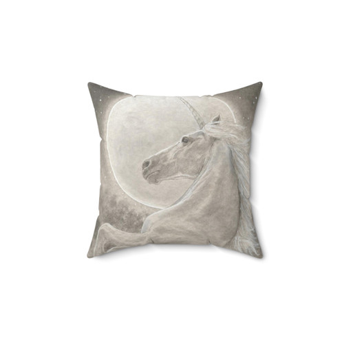 Unicorn Fantasy Throw Pillow