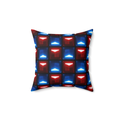 Beat Saber V2 Block Pattern Pillow