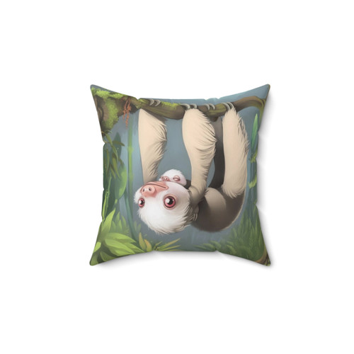 Sloth with Baby Plush Pillow