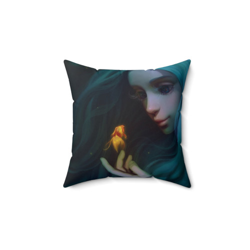 Little Mermaid Themed Decorative Pillow