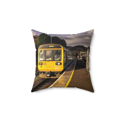 Treherbert Station Pillow - Pacer Train Accent Cushion