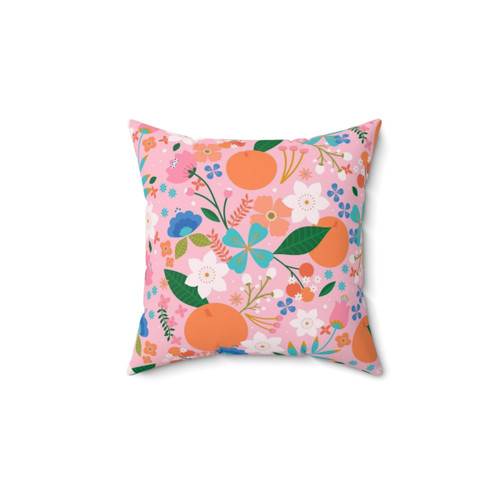 Orange Blossom Decorative Pillow