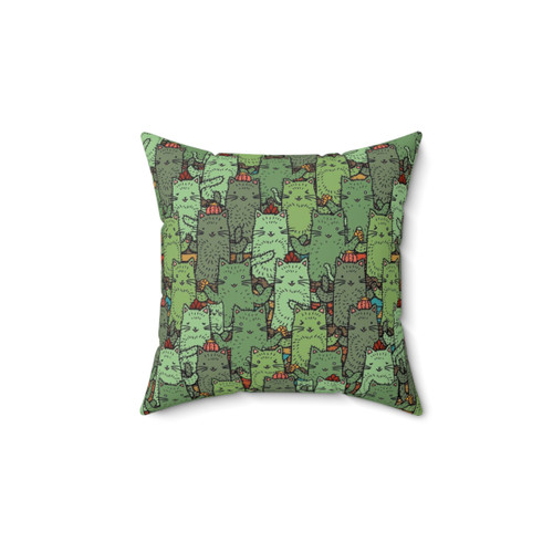 Cactus Garden Decorative Throw Pillow