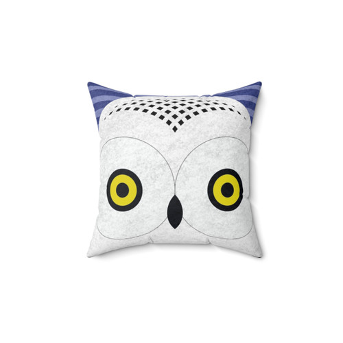 Snowy Owl Decorative Pillow