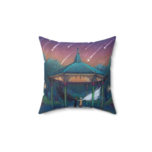 Starfall Celestial Pillow with Angelic and Demonic Wings