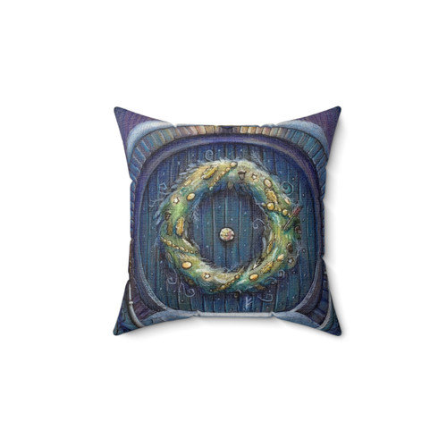 Tolkien Fantasy Christmas Card Pillow