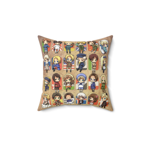 Hetalia Group Chibi Pillow