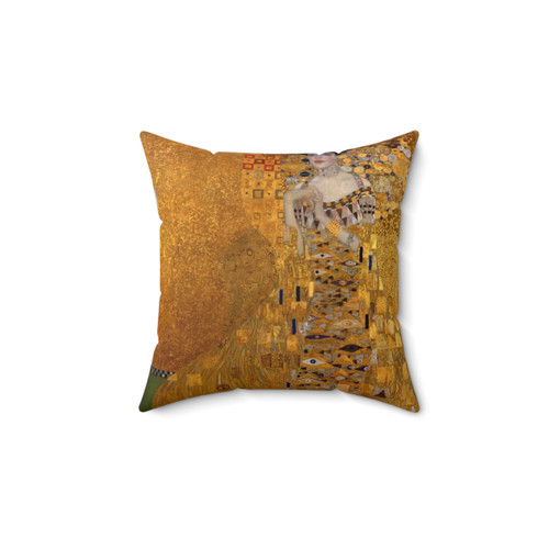 Gustav Klimt Lady in Gold Decorative Pillow
