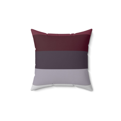 Ombre Striped Preppy Throw Pillow