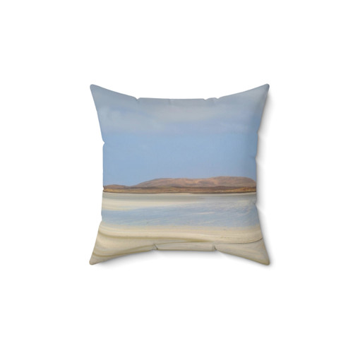 North Uist Vallay Strand Malacleit Scotland Pillow