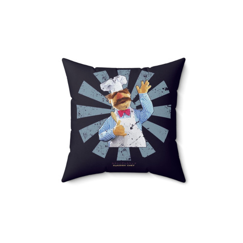 Retro Muppets Swedish Chef Decorative Pillow