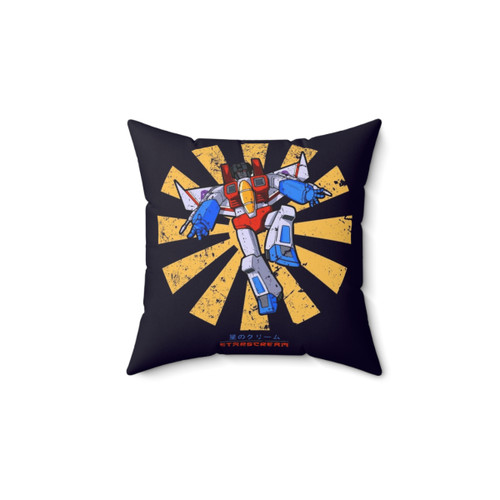 Retro Transformers Starscream Pillow
