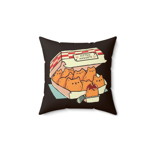 Kitten Nuggets Fast Food Cat Pillow