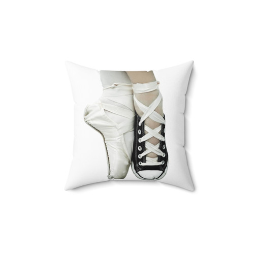 Pointe Shoe and Converse Pillow for Dancers