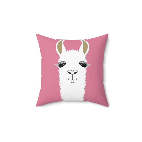 Llama Portrait Pillow
