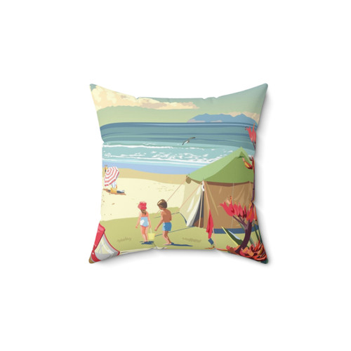 Waihi Beach New Zealand Decorative Pillow