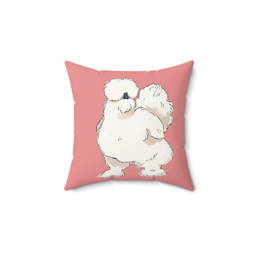 Soft and Fluffy Silkie Chicken Pillow