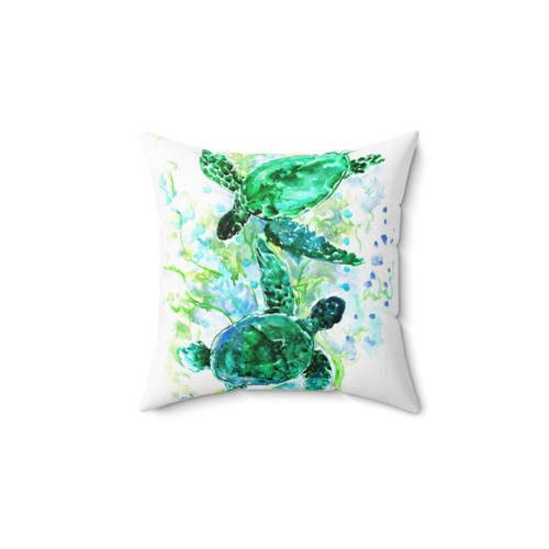 Sea Turtles Decorative Pillow