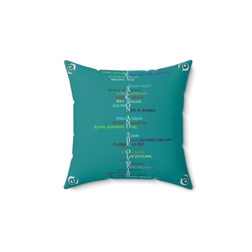 Percy Jackson Word Art Pillow - Decorate Your Home with Demigod Flair