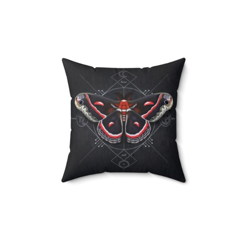 Cecropia Moth Decorative Pillow