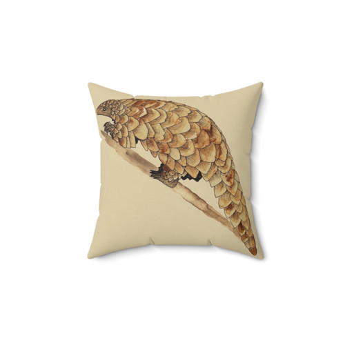 Pangolin Pillow - Soft African Mammal Decor