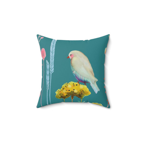 Colorful Feather Decorative Pillow by en chemin