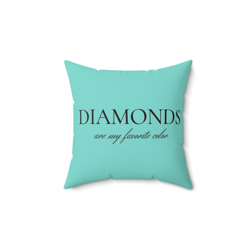 Diamonds Accent Decorative Throw Pillow