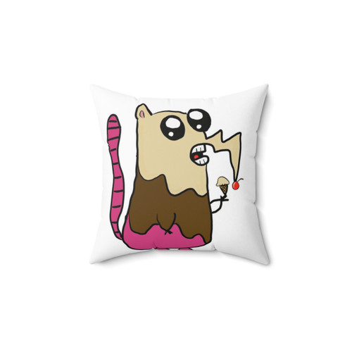 Cute Neapolitan Ice Cream Pillow for Rat Lovers