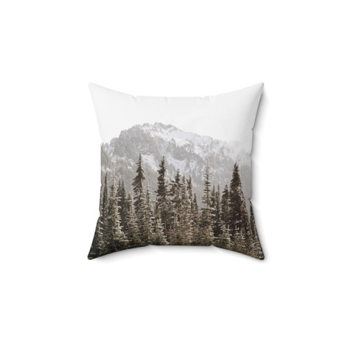 Mountain Forest Pillow - Scenic Home Decor