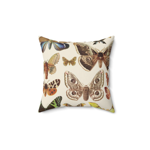 Collection Pillow with Insect Design